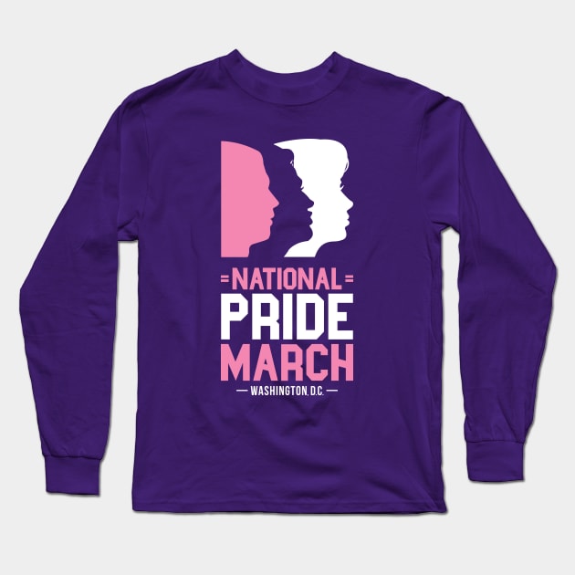 National Pride March Washington | LGBT | Political Trending Long Sleeve T-Shirt by AbigailAdams